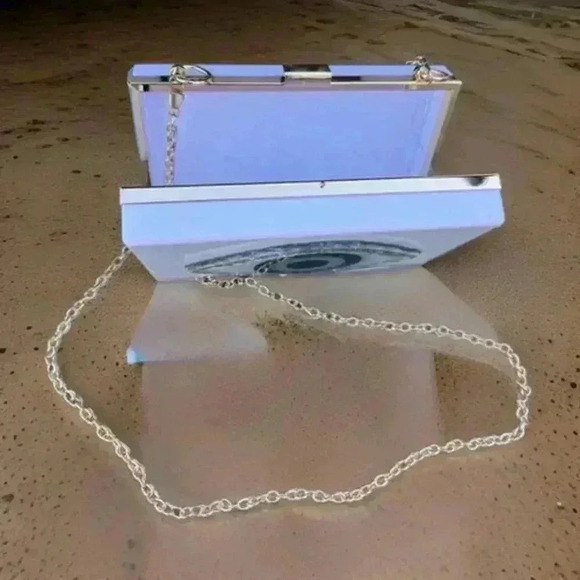 White Evil Eye Clutch - Picture 3 of 3